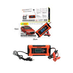Andowl Φορτιστής Μπαταρίας Αυτοκινήτου 12/24V Q-DP672 - Rerair Charger ANDOWL