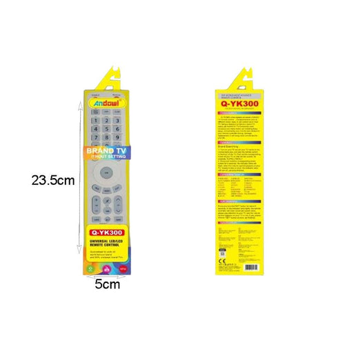 Andowl Universal Τηλεχειριστήριο για Τηλεοράσεις Q-YK300 - Remote control Andowl