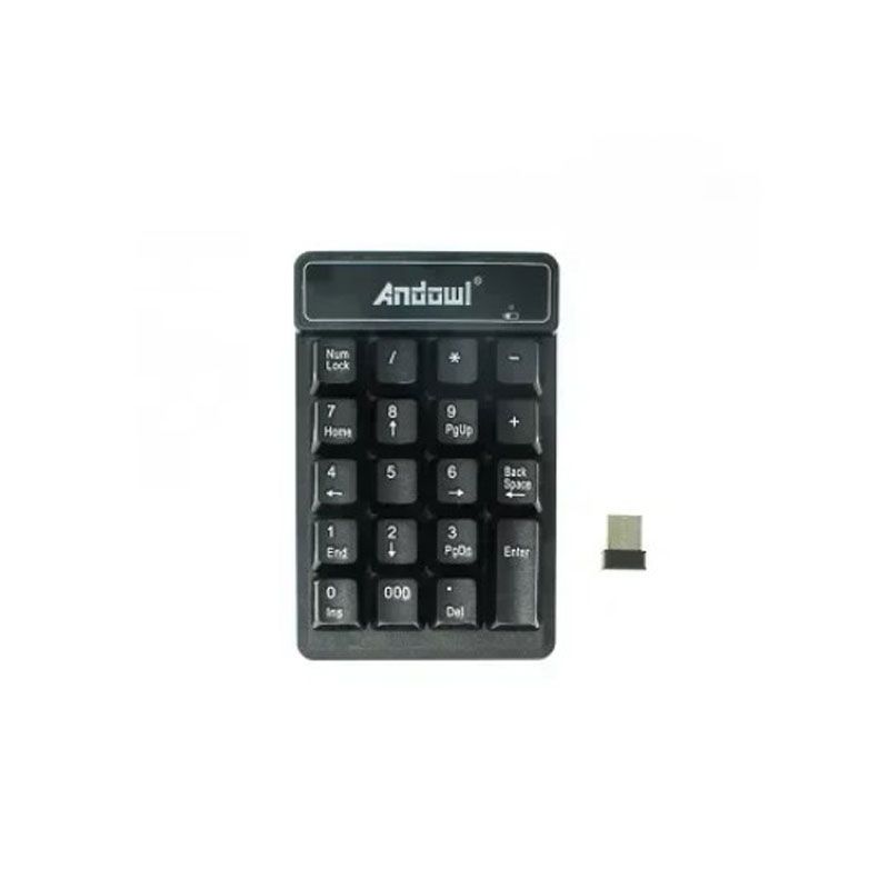 Andowl Ασύρματο Αριθμητικό Πληκτρολόγιο Q-811 – Wireless Number Keyboard ANDOWL