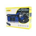 ANDOWL QY-7011 Μετατροπέας Ισχύος Αυτοκινήτου 1000W 12V 220V με 2xUSB - Smart power inverter OEM