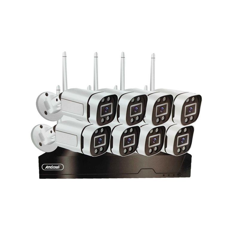 Andowl Ολοκληρωμένο Σύστημα CCTV με 8 Κάμερες 4K Q-S888 PRO - Camera Kit ANDOWL