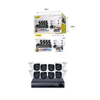 Andowl Ολοκληρωμένο Σύστημα CCTV με 8 Κάμερες 4K Q-S888 - Camera Kit ANDOWL