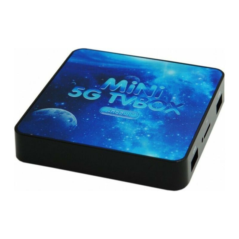 Andowl TV Box Mini 4K UHD με WiFi USB 2.0 / USB 3.0 4GB RAM και 64GB Αποθηκευτικό Χώρο με Λειτουργικό Android 10.0 Q5G - TV Box Mini ANDOWL