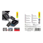 Andowl Μετατροπέας Αντάπτορας Type-C σε USB Q-A663 - OTG+USB Converter OEM