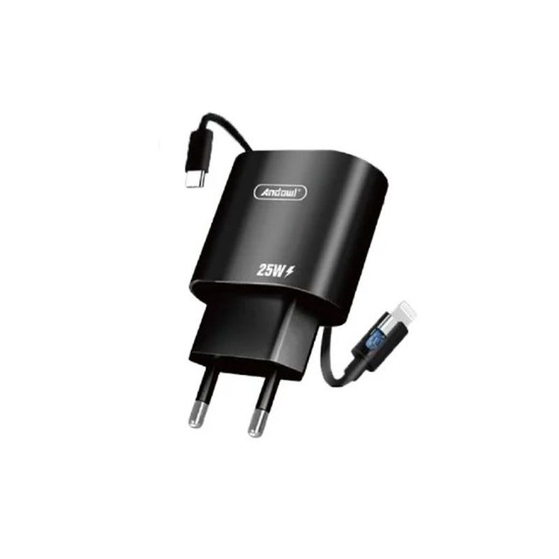 Andowl Φορτιστής με Θύρα Type-C σε Type-C Q-CD699 - Charger ANDOWL