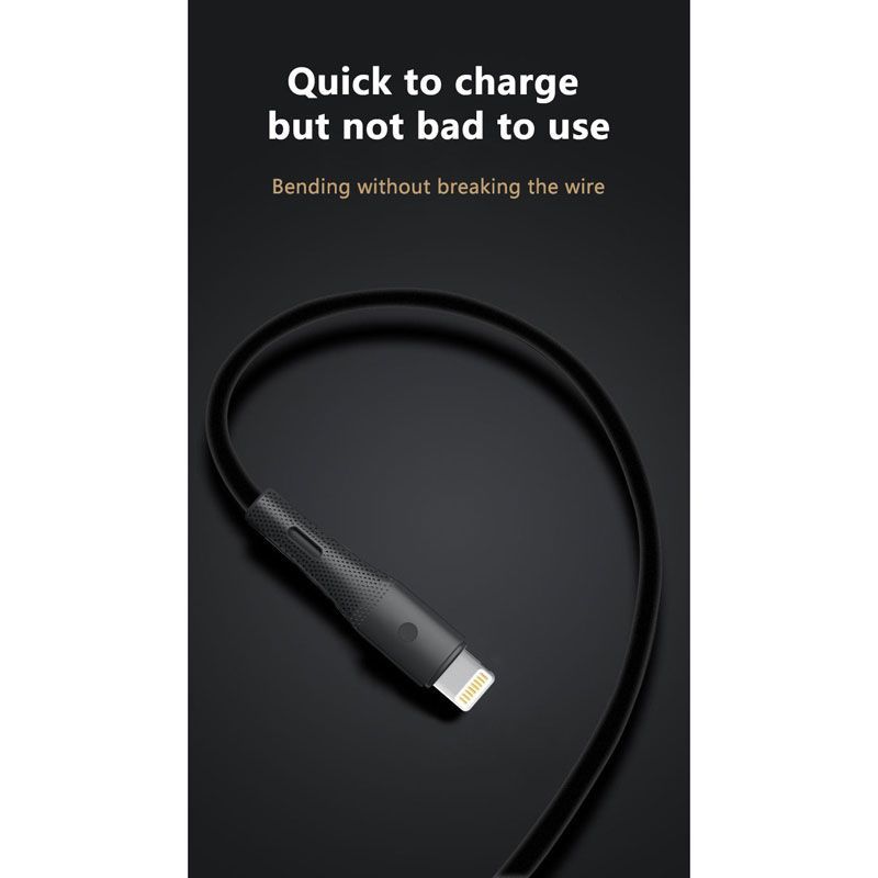Andowl Καλώδιο Δεδομένων Type-C σε Lightning 1m 3A Q-SJ202 - Data Cable ANDOWL