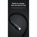 Andowl Καλώδιο Δεδομένων Type-C σε Lightning 1m 3A Q-SJ202 - Data Cable ANDOWL