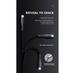 Andowl Καλώδιο Δεδομένων Type-C σε Lightning 1m 3A Q-SJ202 - Data Cable ANDOWL