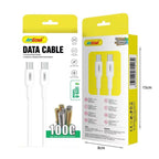 Andowl Καλώδιο Δεδομένων Type-C σε Type-C 1m 5A Q-SJ31 - Data Cable ANDOWL