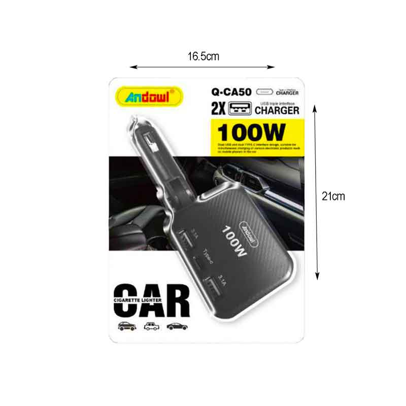 Andowl Φορτιστής αυτοκινήτου QCA50 - Car charger ANDOWL