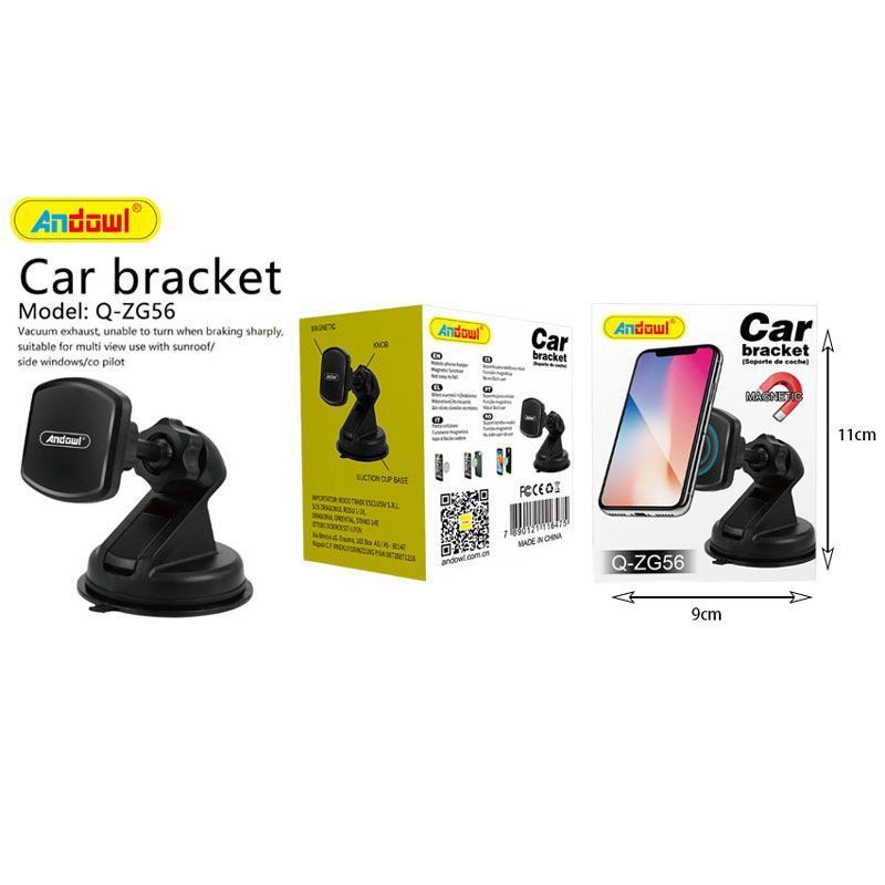 Βάση κινητού αυτοκινήτου με μαγνήτη Andowl Q-ZG56 - Car magnetic bracket OEM