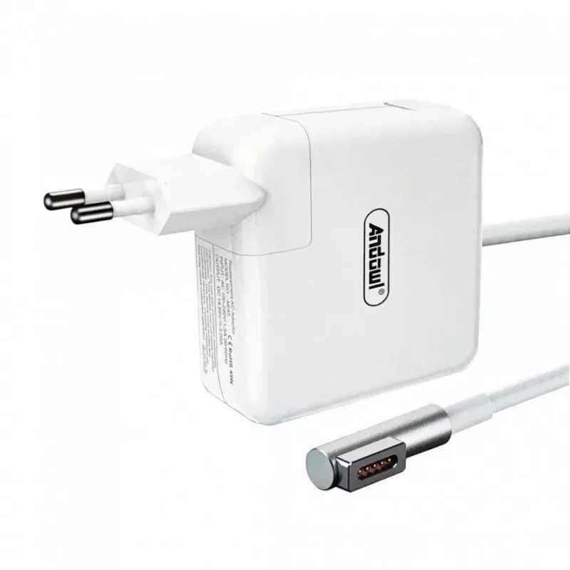 Andowl Φορτιστής Laptop 85W για Apple με Αντάπτορα Τροφοδοσίας Q-KC02 - L-Type laptop adapter charger ANDOWL