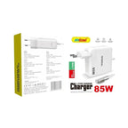 Andowl Φορτιστής Laptop 85W για Apple με Αντάπτορα Τροφοδοσίας Q-KC02 - L-Type laptop adapter charger ANDOWL