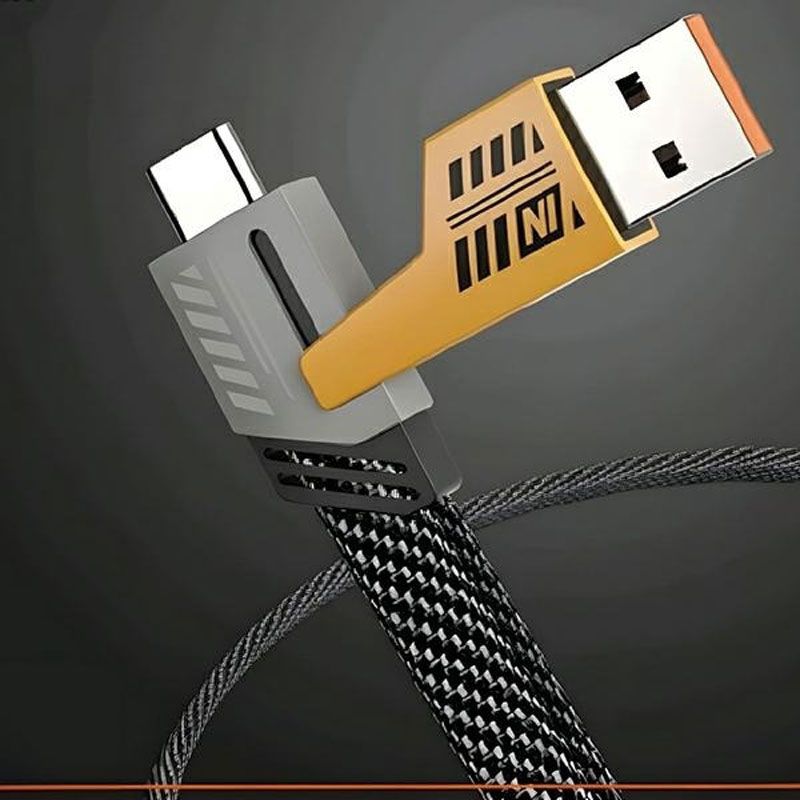 Andowl Καλώδιο Δεδομένων 4σε1 65W 120cm Q-SJ60 - 4in1 Data Cable ANDOWL