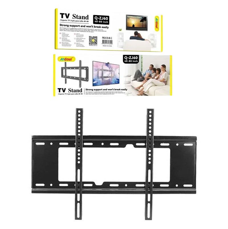Andowl Βάση τηλεόρασης τοίχου 40-80 inch και 50kg Q-ZJ60 - Wall Mount TV Stand ANDOWL