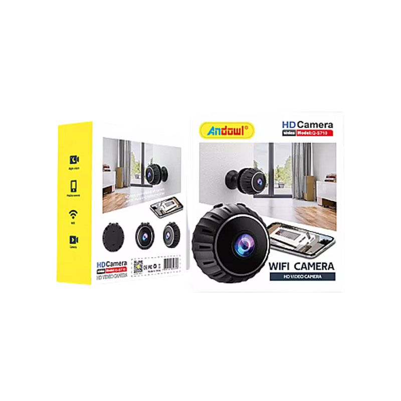 Andowl Κρυφή Κάμερα WiFi 1080p με Υποδοχή για Κάρτα Μνήμης και Ανιχνευτή Κίνησης Q-S710 - Mini WIFI USB IP Camera ANDOWL