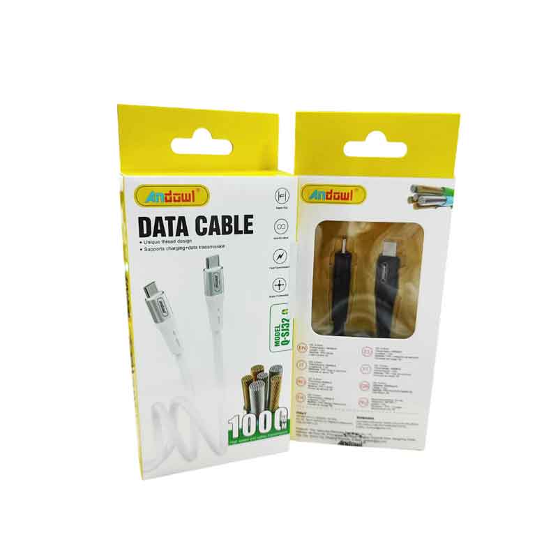 Andowl Καλώδιο δεδομένων Type-c σε Type-c 5A 1M Q-SJ32 - Data Cable ANDOWL