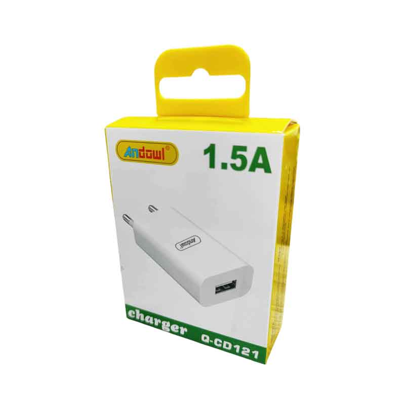 Andowl Φορτιστής κινητού με USB 1.5A Q-CD121 - Mobile charger with USB ANDOWL