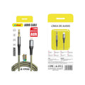 Andowl Καλώδιο ήχου Lightning σε AUX 3.5mm Q-YP50 - Audio Cable ANDOWL