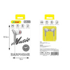Andowl Ενσύρματα Ακουστικά με Σύνδεση Βύσμα AUX EA11 - Earphone ANDOWL