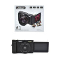Ψηφιακή Φωτογραφική Μηχανή 8MP 4K Ultra HD 16x Digital WiFi Andowl A1 - Μπλε - Ροζ OEM