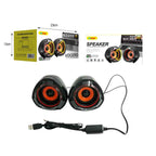 Andowl Ηχεία Υπολογιστή 2.0 Q87 - Speaker PC Multi-diaphragm Stereo ANDOWL