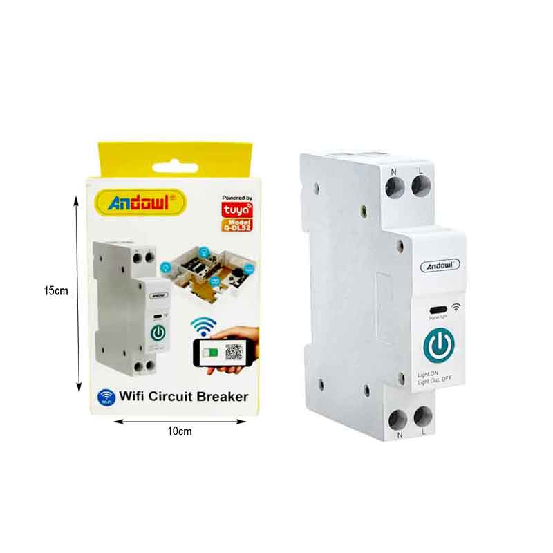 Andowl Διακόπτης κυκλώματος Wi-Fi Q-DL52 - Wifi Circuit Breaker OEM