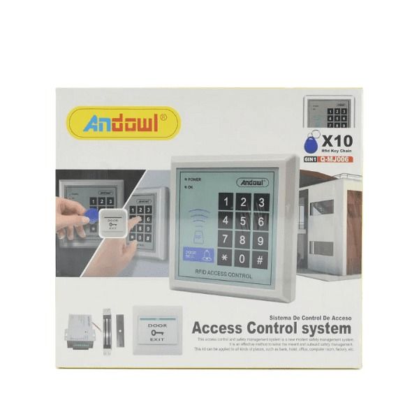 Andowl Ηλεκτρικό Σύστημα Κλειδαριάς με Κωδικό & RFID Tags Q-MJ006 - Access Control System ANDOWL