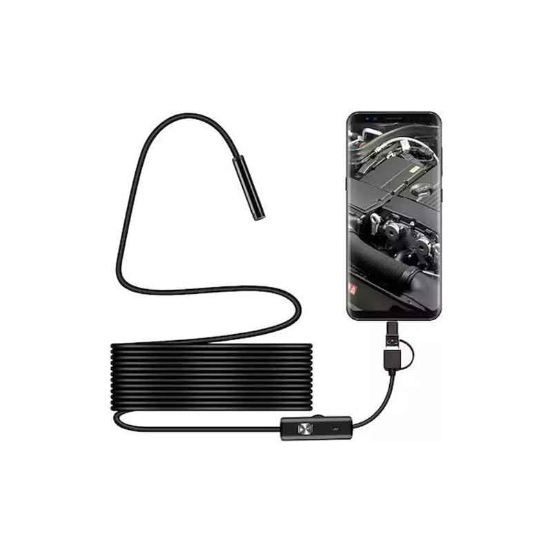 Andowl Ενδοσκοπική Κάμερα με Καλώδιο 5m Q-NK40 - Screen Endoscope ANDOWL
