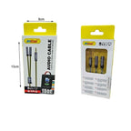 Andowl Καλώδιο Audio 3.5mm 3.5mm Αρσενικό Διπλό Θηλυκό Q-YP12 - Audio Cable ANDOWL