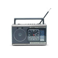 Andowl Φορητό Ραδιόφωνο Μπαταρίας με USB Q-FM40 - Radio - Ασημί ANDOWL