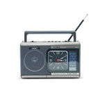 Andowl Φορητό Ραδιόφωνο Μπαταρίας με USB Q-FM40 - Radio - Ασημί ANDOWL