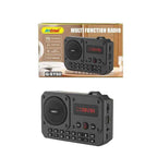 Andowl Επαναφορτιζόμενο Ψηφιακό Ραδιόφωνο Q-SY60 - Multi Function Radio - Ασημί - Κόκκινο - Μαύρο - Μπλε - Μωβ - Ροζ ANDOWL