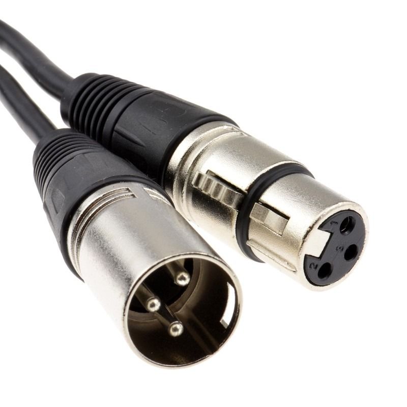 Andowl Καλώδιο XLR Αρσενικό σε Θηλυκό 5m Q-HD995 - XLR Audio Cable OEM
