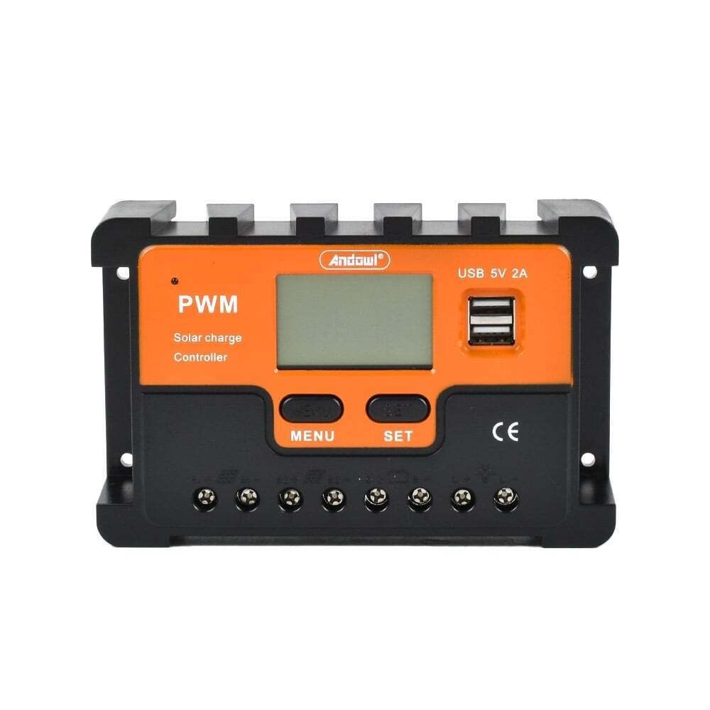 Andowl Ρυθμιστής Φόρτισης PWM 24V 65A Q-KZ65 - Solar Charge Controlle OEM