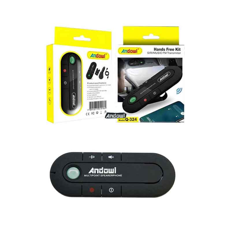 Andowl Σύστημα Bluetooth Handsfree Αυτοκινήτου Q-324 - Hands Free Kit ANDOWL