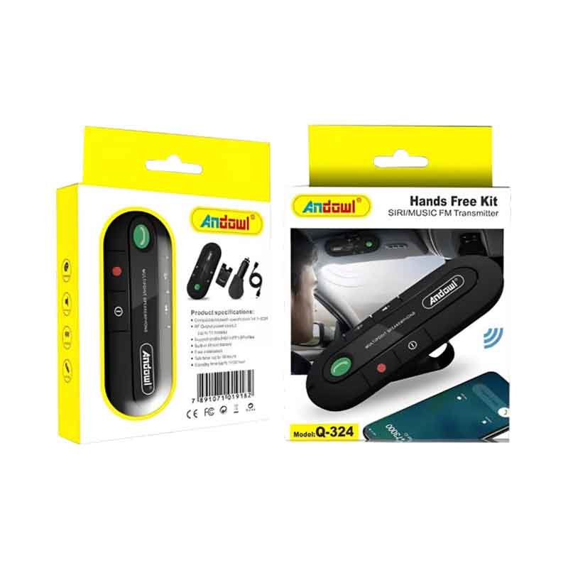 Andowl Σύστημα Bluetooth Handsfree Αυτοκινήτου Q-324 - Hands Free Kit ANDOWL