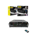 Andowl Ενισχυτής ήχου 2X150W Karaoke FM / Bluetooth / MP3 / Usb / Bluetooth Q-GF999 - Karaoke Reverberation Power Amplifier ANDOWL