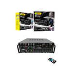 Andowl Ενισχυτής ήχου 2X150W Karaoke FM / Bluetooth / MP3 / Usb / Bluetooth Q-GF999 - Karaoke Reverberation Power Amplifier ANDOWL