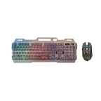 Andowl Σετ Gaming Πληκτρολόγιο με RGB φωτισμό & Ποντίκι (Αγγλικό US) Q-808 – Gaming Keyboard & Mouse ANDOWL