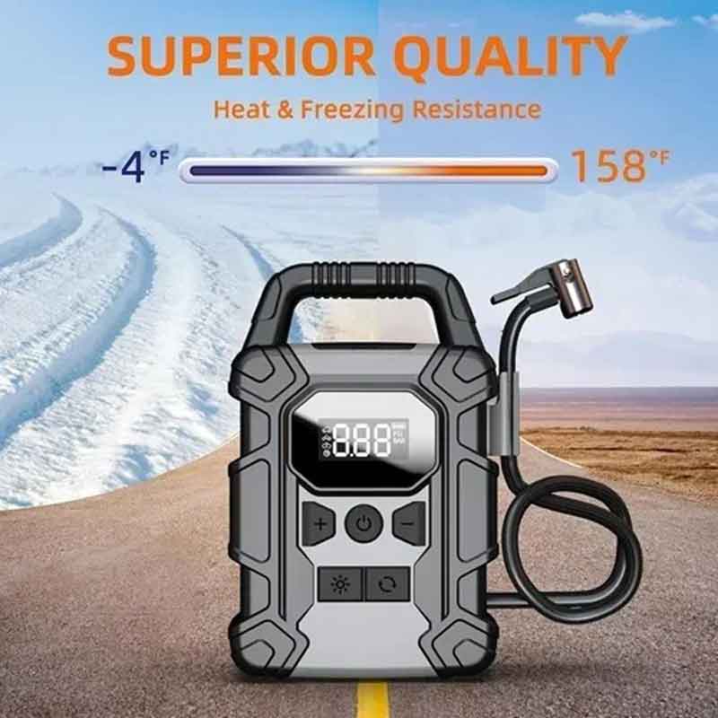 Andowl Φορητή αντλία αέρα 12000mAh και Power Bank Q-CQ729 - Power Bank Inflatable Pump ANDOWL