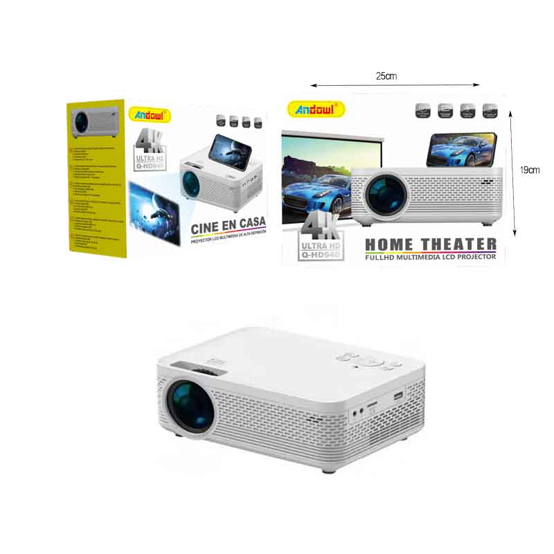 Andowl Projector με ανάλυση Ultra HD Q-HD940- Home Theater OEM