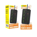Andowl Πολύμπριζο 4 θέσεων με θύρες USB και Type-C 3000W Q-PX990 - Power Socket OEM