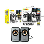 Andowl Q-YX16 Ηχεία Υπολογιστή 2.0 με Ισχύ 3W - Andowl Speaker ANDOWL