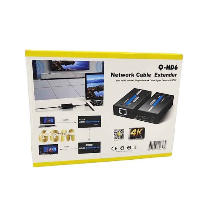 Andowl Μετατροπέας HDMI Extender Q-HD6 - Network Cable Extender ANDOWL