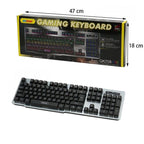 Andowl QK708 Πληκτρολόγιο LED - Gaming Keyboard ANDOWL
