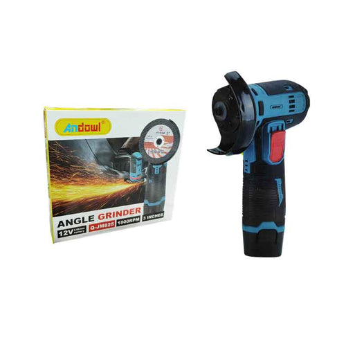 Andowl Γωνιακός Τροχός Με Μπαταρία 12V Q-JM825 - Angle grinder ANDOWL