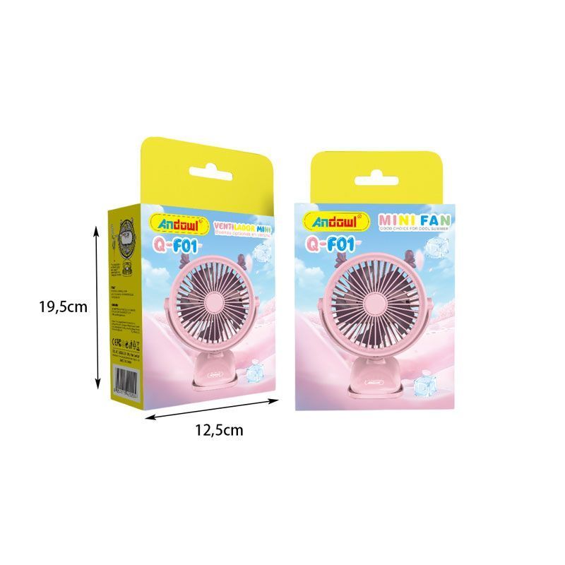 Andowl Μίνι Ανεμιστήρας Q-F01 - Mini Fan OEM