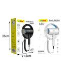 Andowl Επιτοίχιο Πιστολάκι Μαλλιών 2200W Q-F002 - Hair Dryer - Λευκό OEM