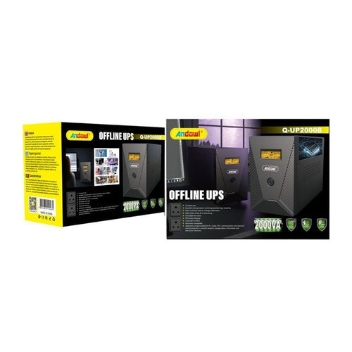 Andowl UPS Σταθεροποιητής Τάσης Q-UP2000B - Offline UPS Andowl
